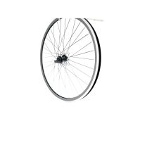 Wheel 28'' front 6 bolt QR O-black/P-black