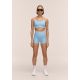 5. CASALL Sleek Strappy Sports Bra, Blue