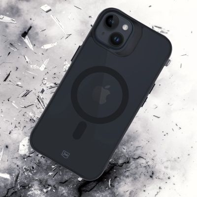 21. 3mk Smoke MagCase with MagSafe for iPhone 14 Plus - Semi-Transparent