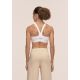 4. CASALL Women's Defined Rib Sport Top White