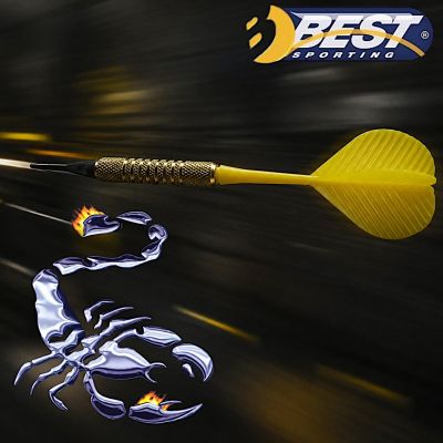 15. DARTS PLASTIC DARTS 3 PCS SAFE BEST SPORTING - YELLOW