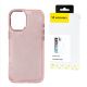 Wozinsky Glitter Case for Samsung Galaxy S24 FE - Pink with Glitter