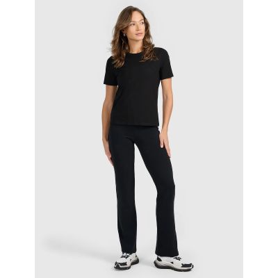 6. Women's regular plain T-shirt 4F 4FRMM00TTSHF3617-20S
