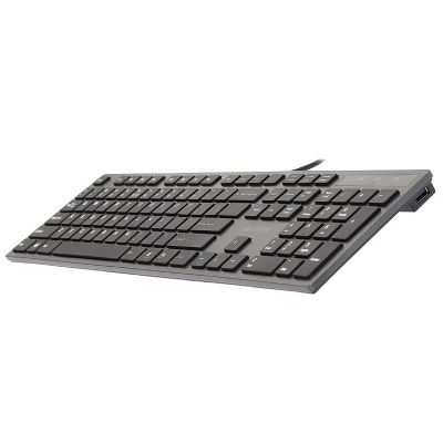 4. A4 TECH KV-300H Membrane Keyboard A4TKLA39976 (USB 2.0; (US); black)