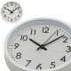 6. PP WALL CLOCK 20CM WHITE