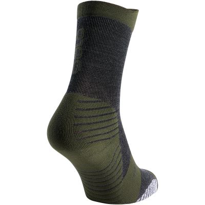 3. Green UNI ODLO PERFORMANCE MERINO TRAIL Crew Socks