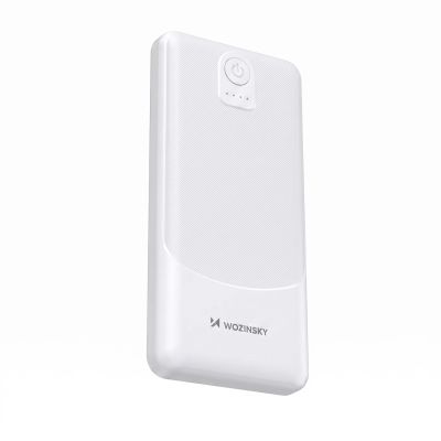 2. Powerbank Wozinsky Wpower WPBBK-3 10000 mAh 10W 2x USB-A 2A - white