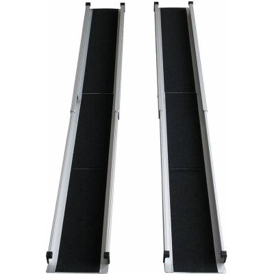 Mobile telescopic ramp