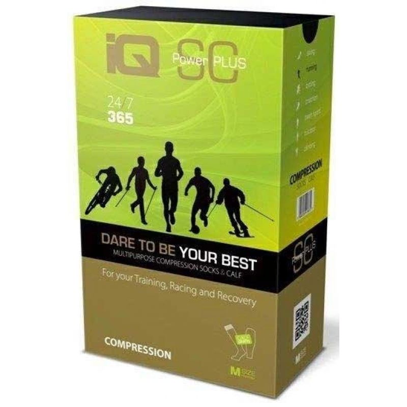 7. IQ KPL Running Socks + Compression Sleeves SC Power Plus XL COM-0033