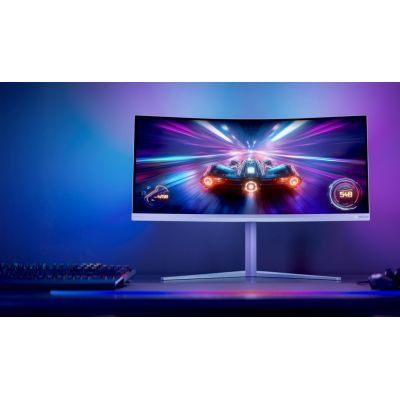 48. Philips 34M2C5501A/00 computer monitor 86.4 cm (34") 3440 x 1440 px Wide Quad HD LCD White