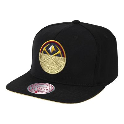 Mitchell & Ness NBA Denver Nuggets Snapback Cap - 6HSSMM19489-DNUBLCK