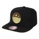 Mitchell & Ness NBA Denver Nuggets Snapback Cap - 6HSSMM19489-DNUBLCK