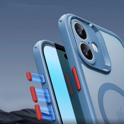 6. ESR Classic Pro Set Halolock MagSafe case for iPhone 16 - blue