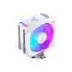 Jonsbo CR-1000 EVO CPU Cooler, RGB - White
