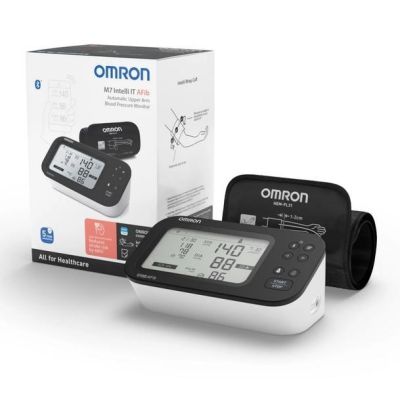 4. Omron M7 INTELLI IT AFIB Upper Arm Blood Pressure Monitor