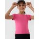 Girls' basic t-shirt top 4F 4FJWSS25TTSHF1852-54S