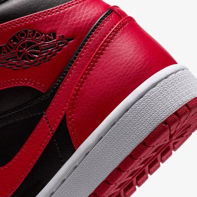 6. Air Jordan 1 Mid Banned Basketball Shoe - 554724-074