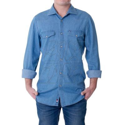 7. Tommy Hilfiger Denim Shirt M MW0MWII870-IAO