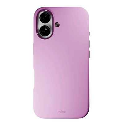 4. Puro Icon Mag Pro MagSafe Silicone Case for iPhone 16 - Pink