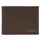 CALVIN KLEIN MEN'S LEATHER BIFOLD WALLET