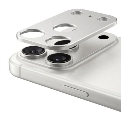 3. Tech-Protect Camalloy Fit+ Camera Island Cover for iPhone 18 Pro Max – Silver