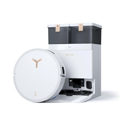 27. Ecovacs Deebot T50 Pro Omni white robot vacuum cleaner