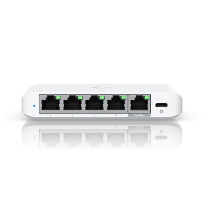 18. Switch Ubiquiti UniFi Flex Mini 2.5G 5p Managed 1/2.5G (USW-Flex-2.5G-5-EU)