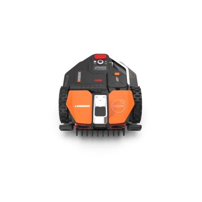 10. WORX Landroid Vision L1600 Robot Lawn Mower Battery Black, Orange, Red, Silver