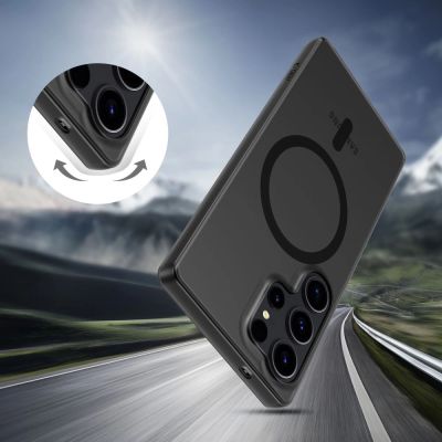 4. Tech-Protect MagSlim MagSafe Case for Samsung Galaxy S25 Ultra - Black