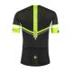 2. Rogelli Gara Mostro II Black-Yellow Cycling Jersey S
