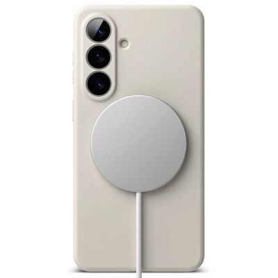 4. Ringke Silicone MagSafe Case for Samsung Galaxy S26 - Beige