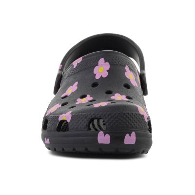 2. CROCS CLASSIC FLOWER CLOG K BLACK 212670-001