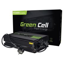 GREEN CELL INV07 INVERTER 12V-230V 300W/600W PURE SINE WAVE