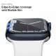 7. Spigen Neo Flex protective film for Apple Watch 4/5/6/7/8/SE (44/45 mm) - 3 pcs.