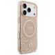 4. Guess IML Flowers Electro Pearl Strap MagSafe Case for iPhone 17 Pro - Pink