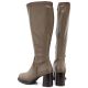 5. Women’s Khaki Heeled Boots Potocki SZ12861