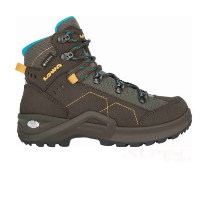 Lowa KODY III GTX MID JUNIOR olive gore-tex trekking shoes for women/children (350099 0748)