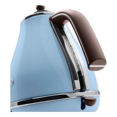 10. DeLonghi KBOV 2001.AZ Electric Kettle 1.7 l Blue 2000 W