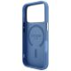 7. Guess Embossed 4G Classic MagSafe Case for iPhone 17 Pro Max / 18 Pro Max - Blue