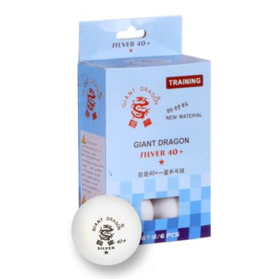 2. SMJ Silver Star 6-pack ping pong ball 8331