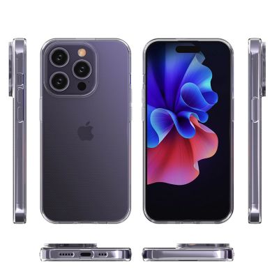7. iPhone 15 Pro case from the Ultra Clear series in transparent color