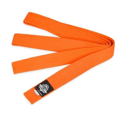 11. Karate kimono belt - orange 260 cm