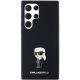 3. Karl Lagerfeld Silicone Ikonik Metal Pin case for Samsung Galaxy S23 Ultra - black