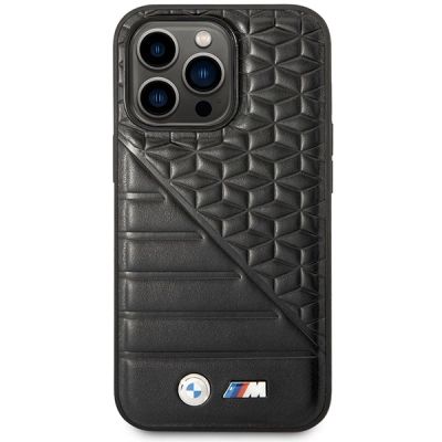 3. BMW Bi Pattern Case for iPhone 14 Pro 6.1" - Black