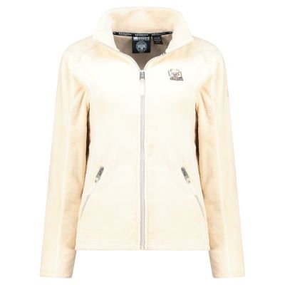 Women’s Fleece Jacket Geographical Norway TICARINA OFF WHITE DB LADY 0124 (WZ8084F/GN-OFF WHITE)