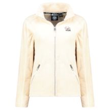 Women’s Fleece Jacket Geographical Norway TICARINA OFF WHITE DB LADY 0124 (WZ8084F/GN-OFF WHITE)