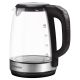 Sencor SWK 2090BK Electric Kettle 2L 2200W Black, Stainless Steel, Transparent