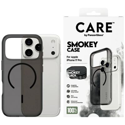 CARE by PanzerGlass Flagship Urban Explorer Case w. Black MagSafe for iPhone 17 Pro - Black