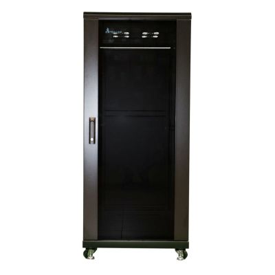 Extralink Rack Cabinet 27U 600x1000 Black Floor Standing