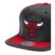 3. Mitchell & Ness NBA Chicago Bulls NBA Day One Snapback Bulls Cap 6HSSMM19224-CBUBKRD